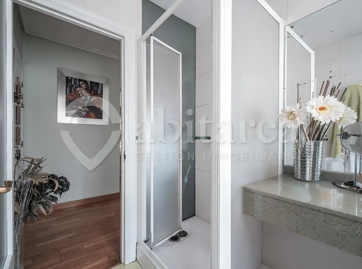 Bathroom of Flat for sale in Santander  with Heating and Parquet flooring
