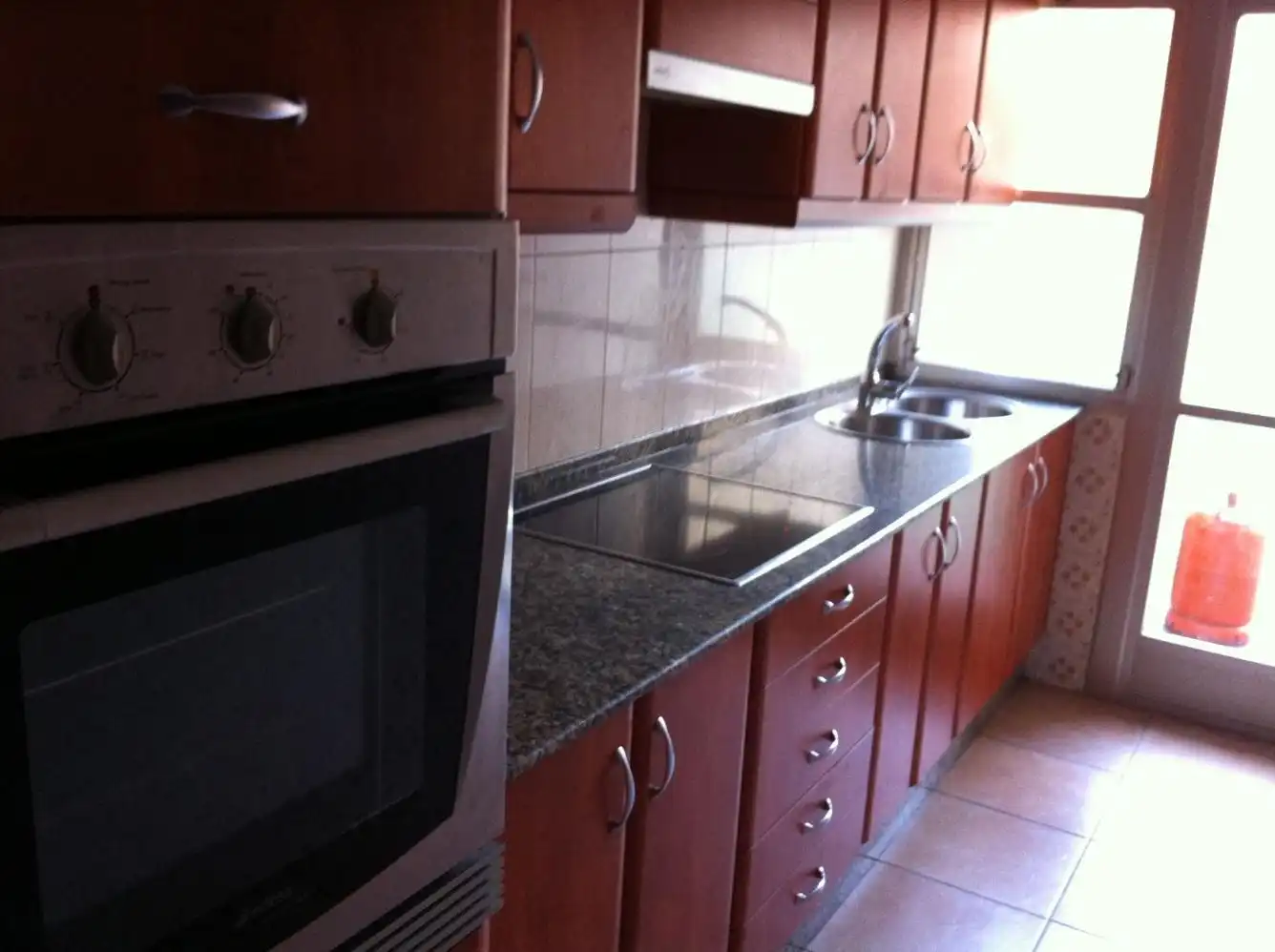 Kitchen of Flat for rent in Ferrol  with Terrace and Oven