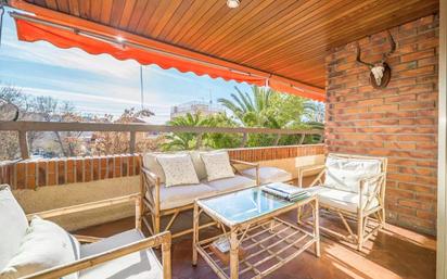 Terrace of Flat for sale in  Madrid Capital  with Heating and Storage room