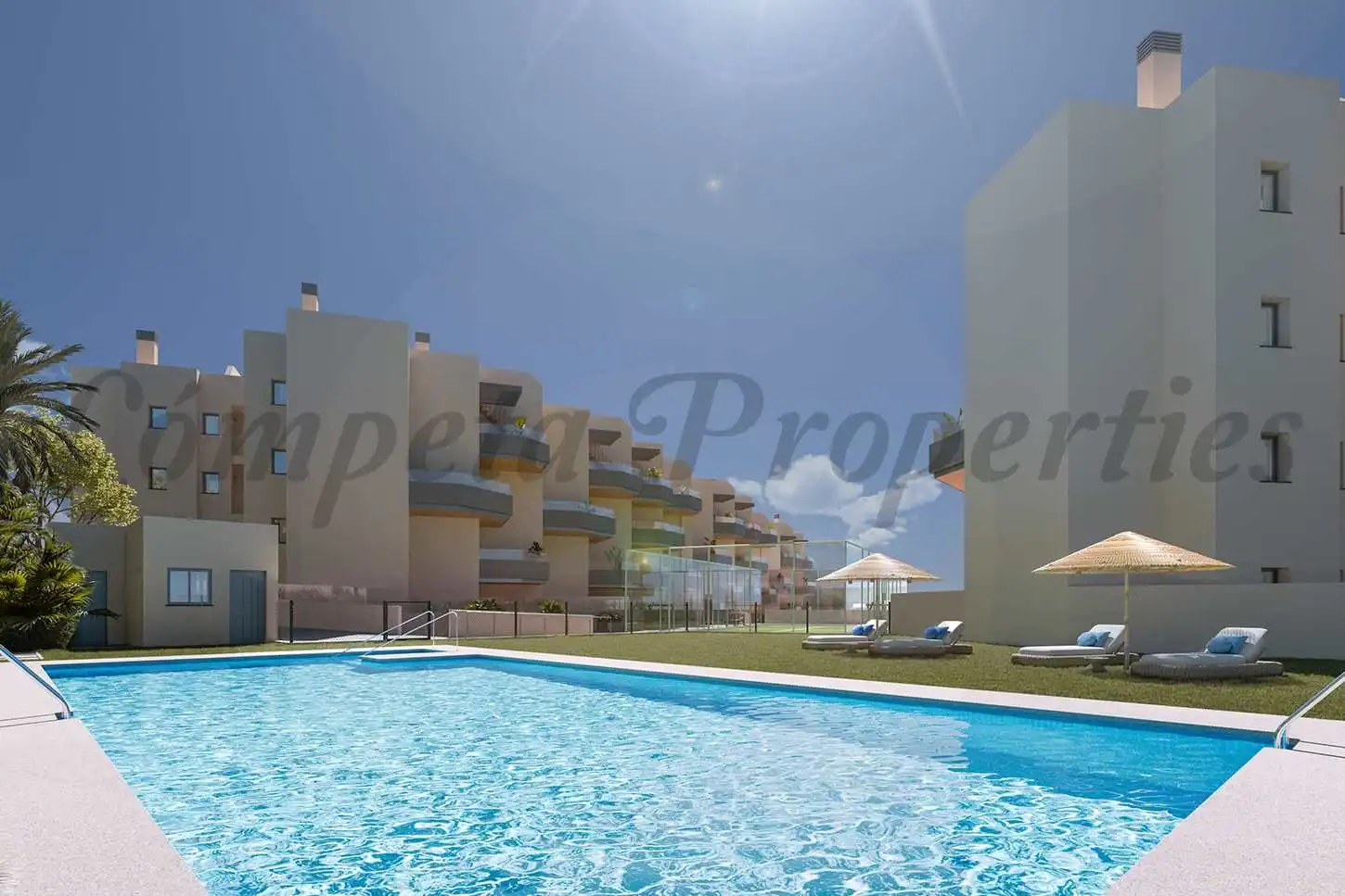 Appartement compact avec piscine à vendre à Urbanización Santa Rosa, imagen 2
