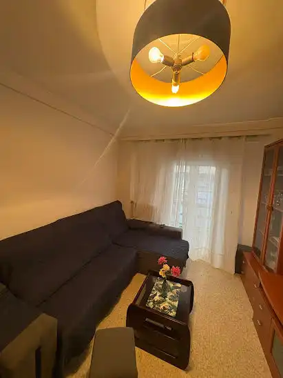 Bedroom of Flat for sale in Zaragoza  with Heating, Furnished and Oven