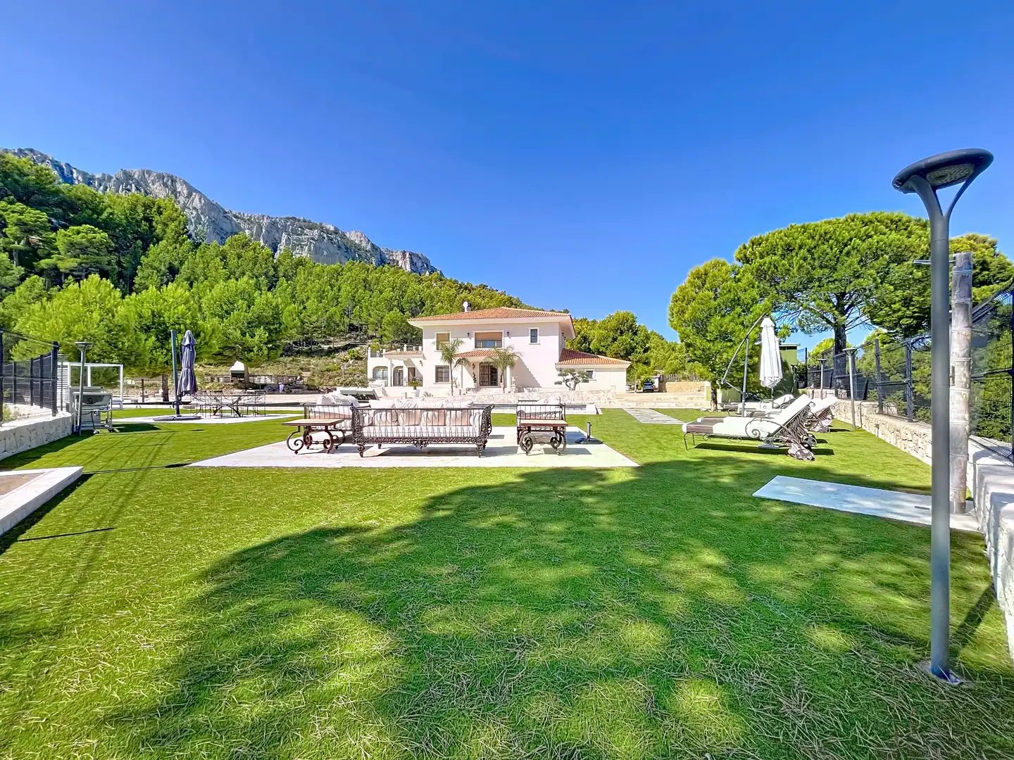 Jardín de Casa o chalet en venta en La Nucia con Jardín privado, Terraza y Piscina
