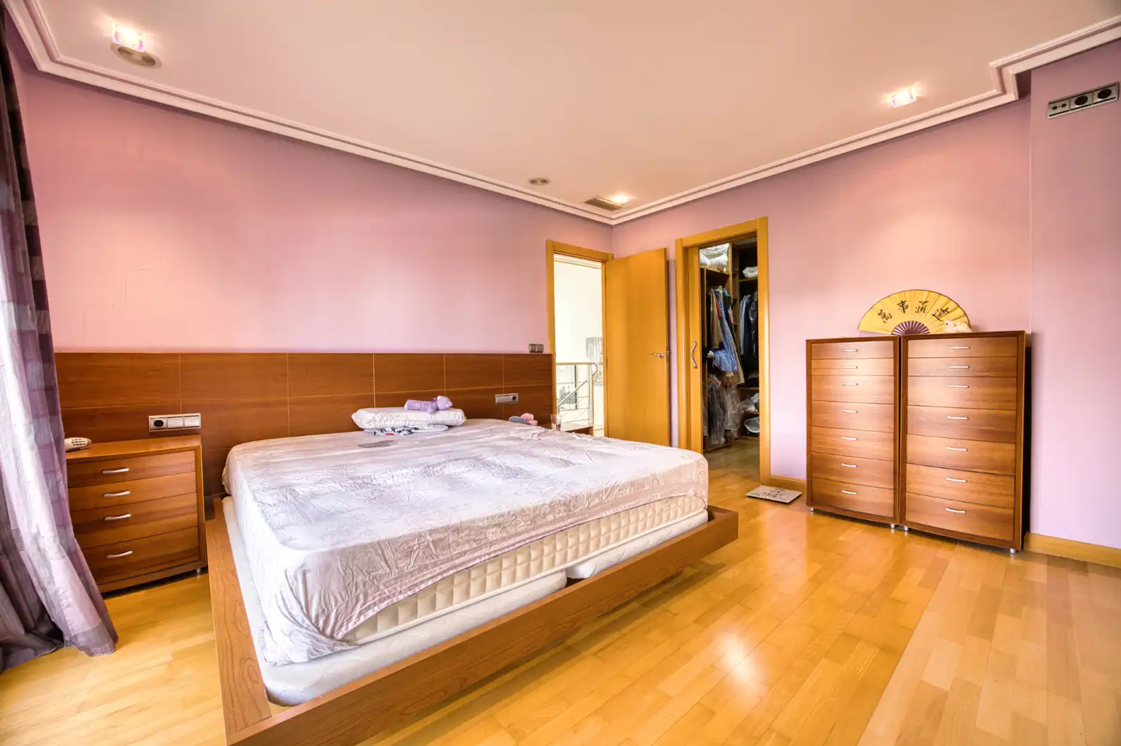 Schlafzimmer von Haus oder Chalet zum Verkauf in Elche / Elx mit Klimaanlage, Heizung und Privatgarten