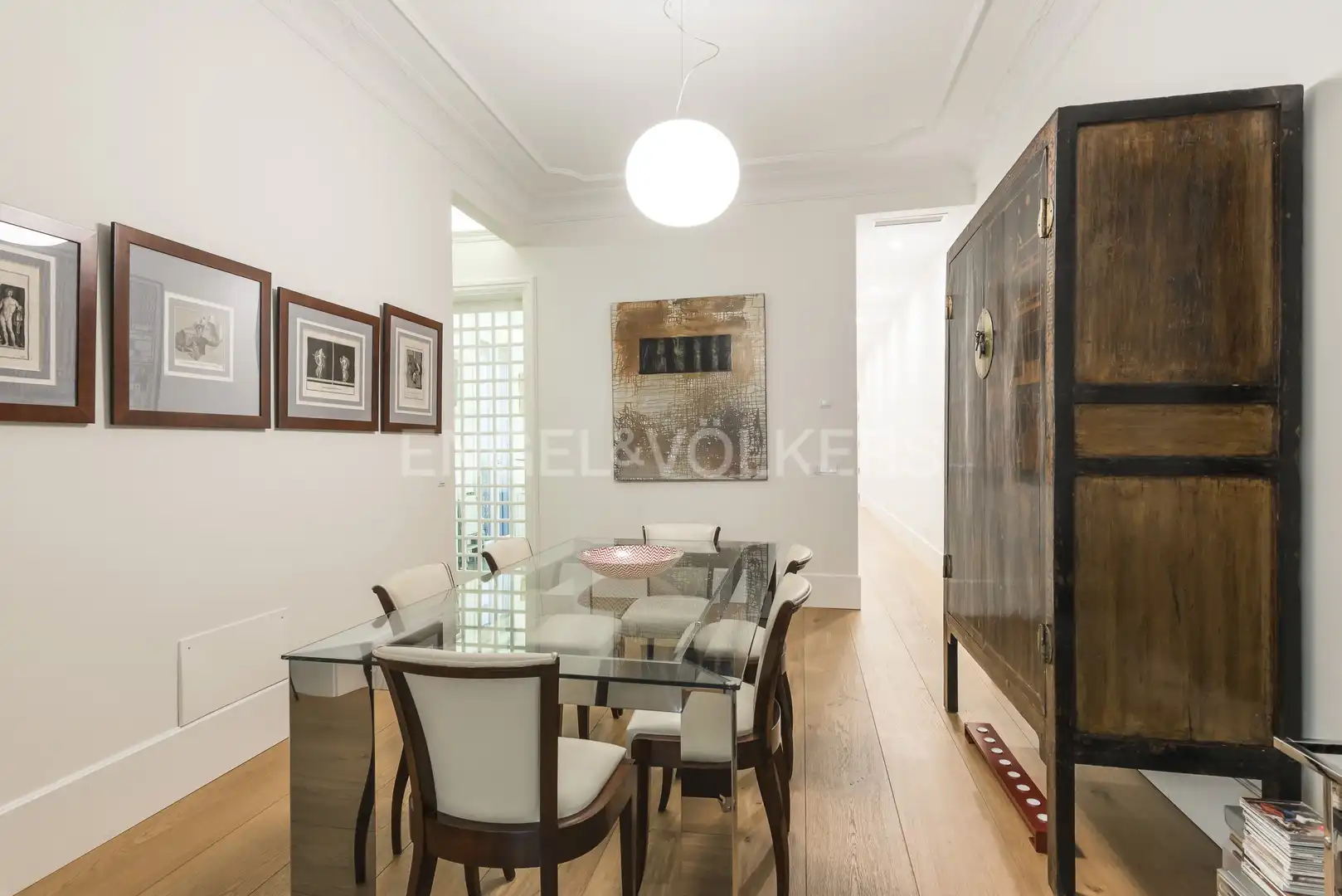 Dining room of Flat for sale in Madrid  with Air Conditioner, Heating and Storage room