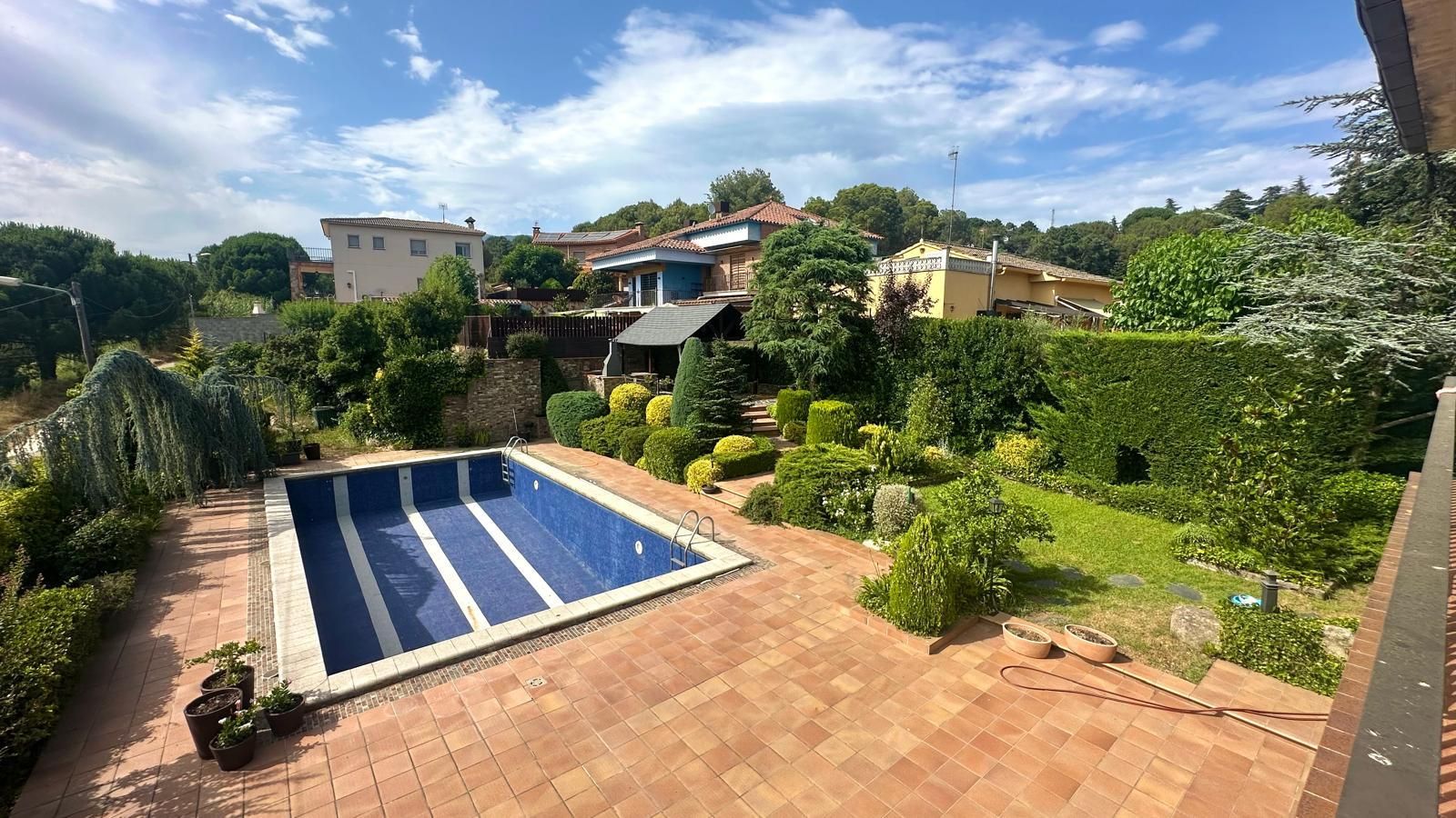 Swimming pool of House or chalet for sale in Sant Celoni  with Heating, Private garden and Terrace