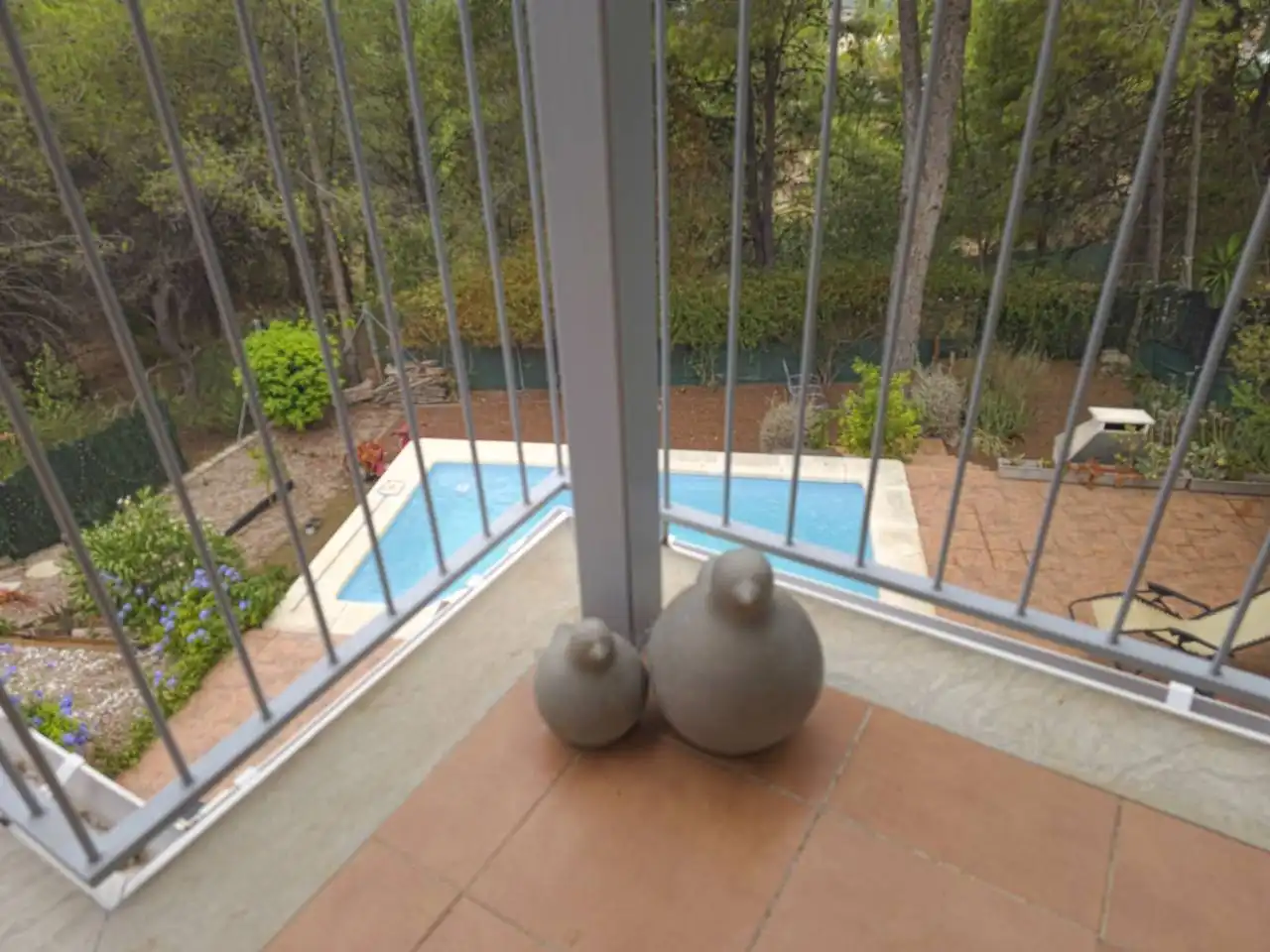 Swimming pool of Detached homes for rent in Torrent  with Air Conditioner, Heating and Private garden