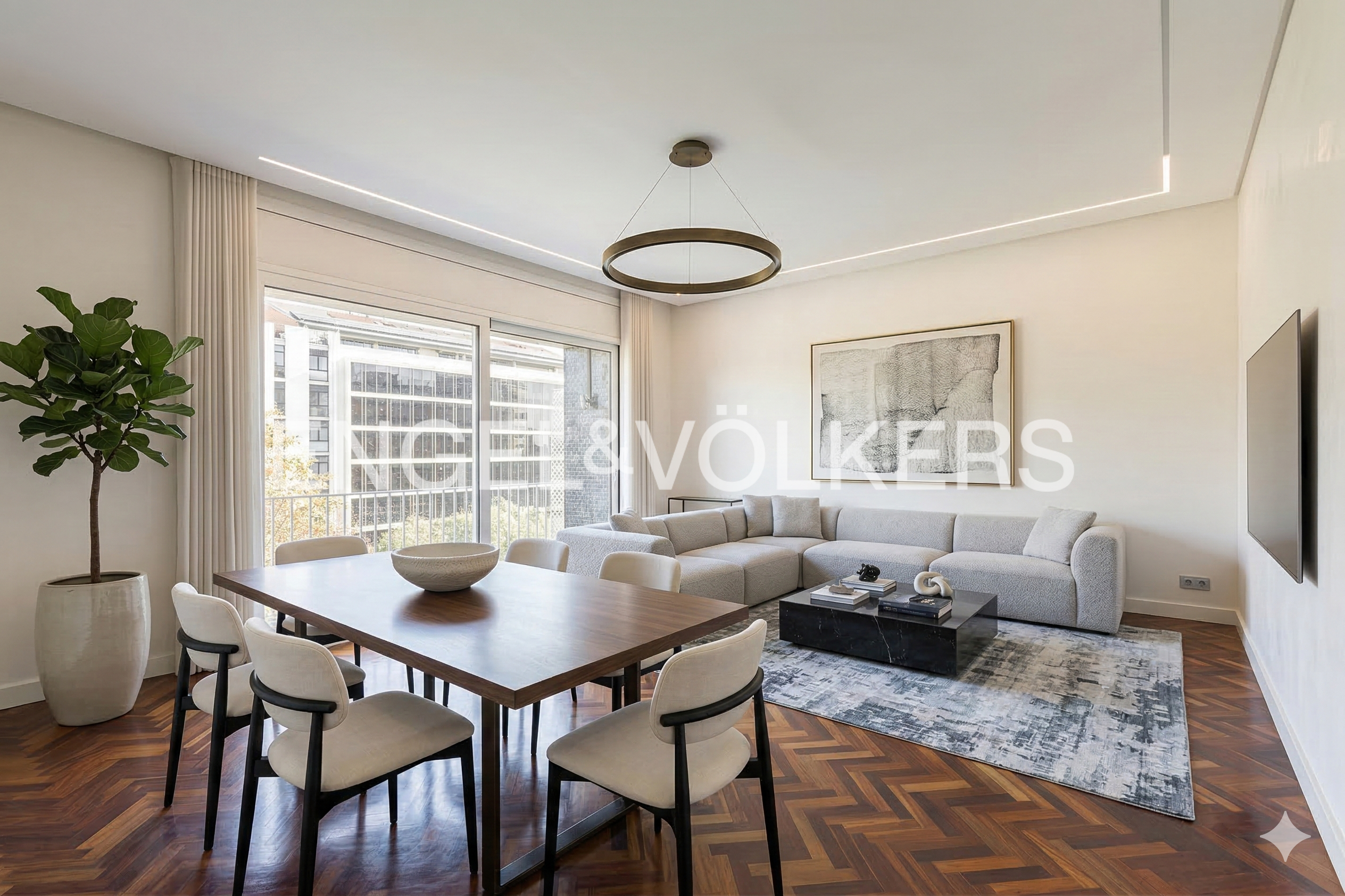 Vista exterior de Pis en venda en  Barcelona Capital amb Aire condicionat, Calefacció i Parquet