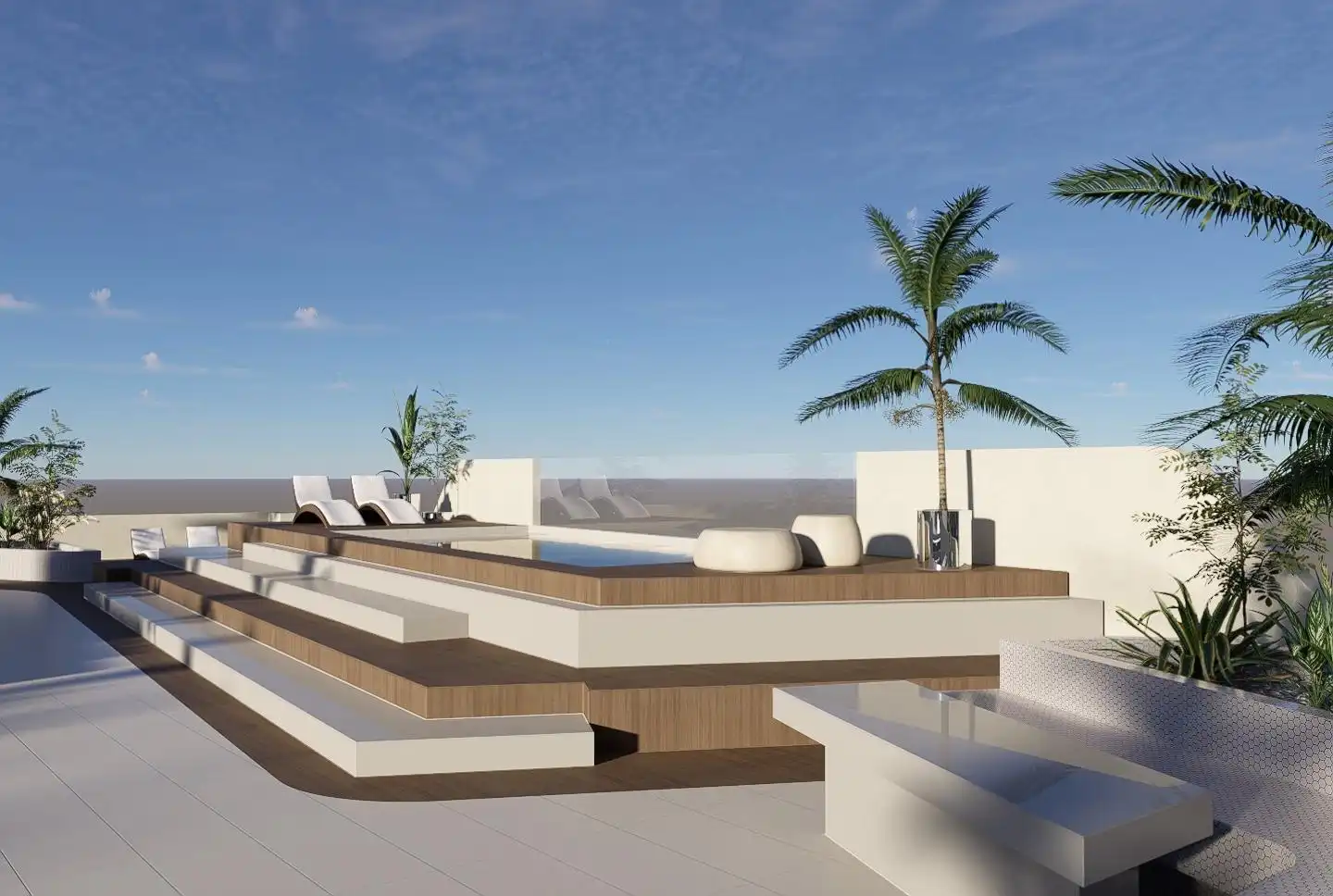 Terrace of Flat for sale in Alcantarilla  with Terrace, Storage room and Balcony