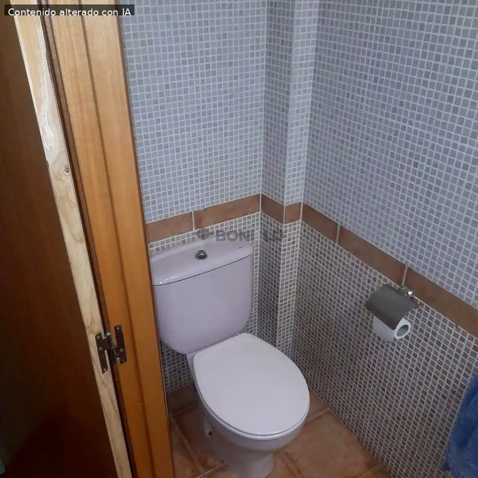 Baño de Casa adosada en venta en Cascante del Río con Calefacción, Terraza y Balcón
