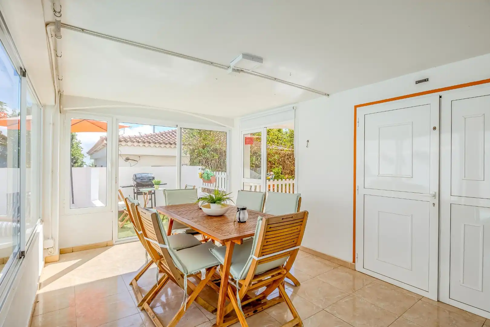 Esszimmer von Haus oder Chalet zum Verkauf in Valsequillo de Gran Canaria mit Klimaanlage, Heizung und Privatgarten