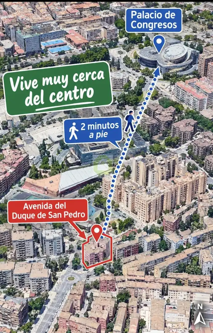 Appartement avec ascenseur à vendre à Duque san pedro galatino