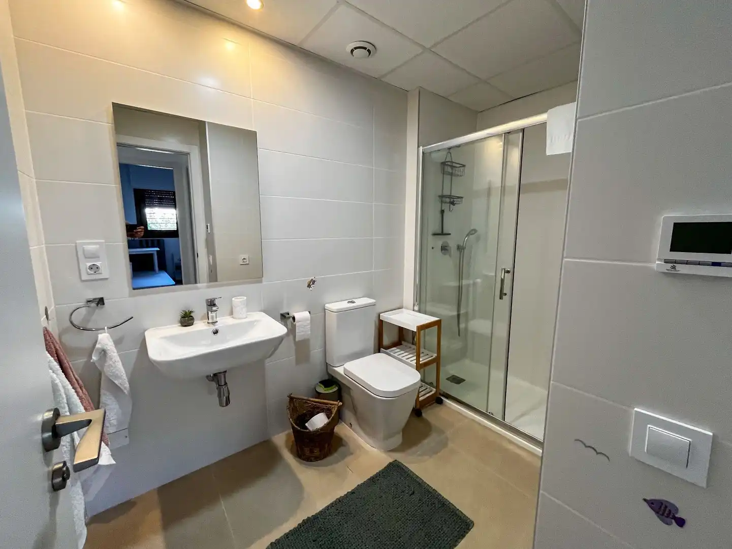 Bathroom of Apartments for rent in Orihuela  with Air Conditioner, Terrace and Furnished