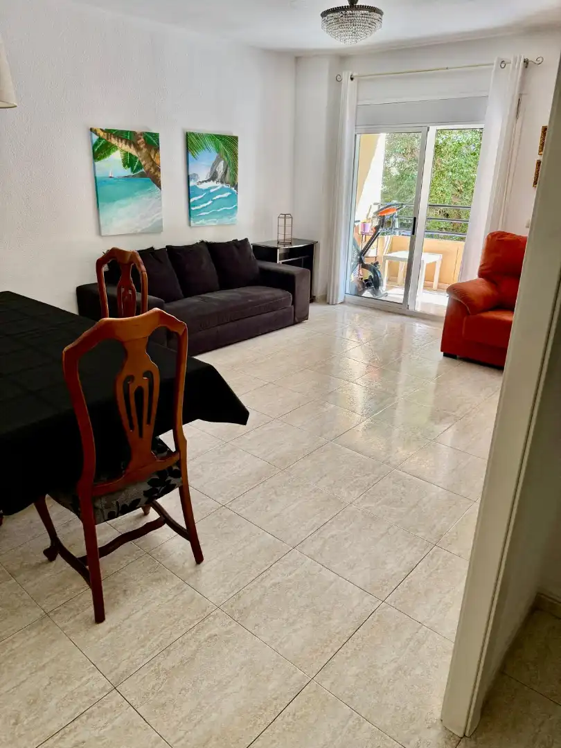 Sala de estar de Piso en venta en Valencia con Aire acondicionado, Horno y Balcón