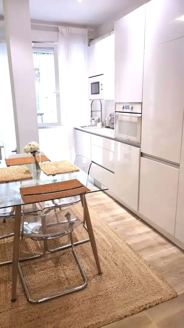 Cocina de Piso de alquiler en Madrid con Calefacción