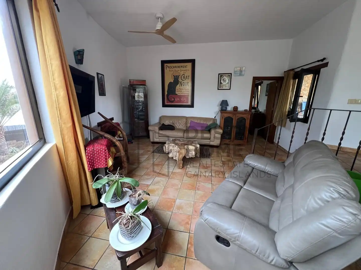 Living room of Country homes for sale in La Oliva  with Air Conditioner, Private garden and Terrace