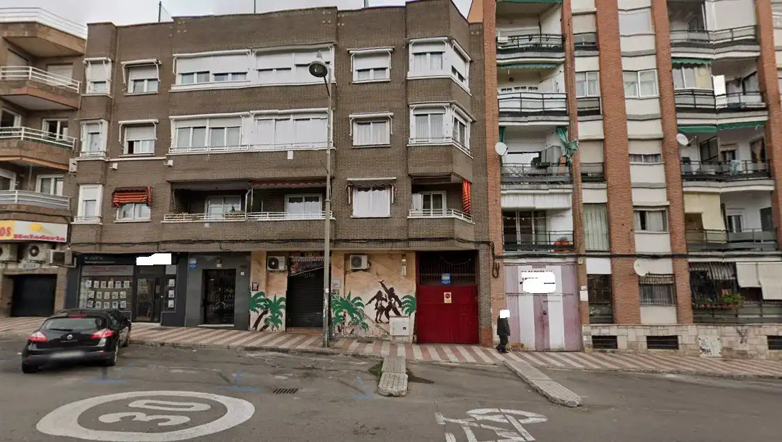 Vista exterior de Garatge en venda en Alcobendas
