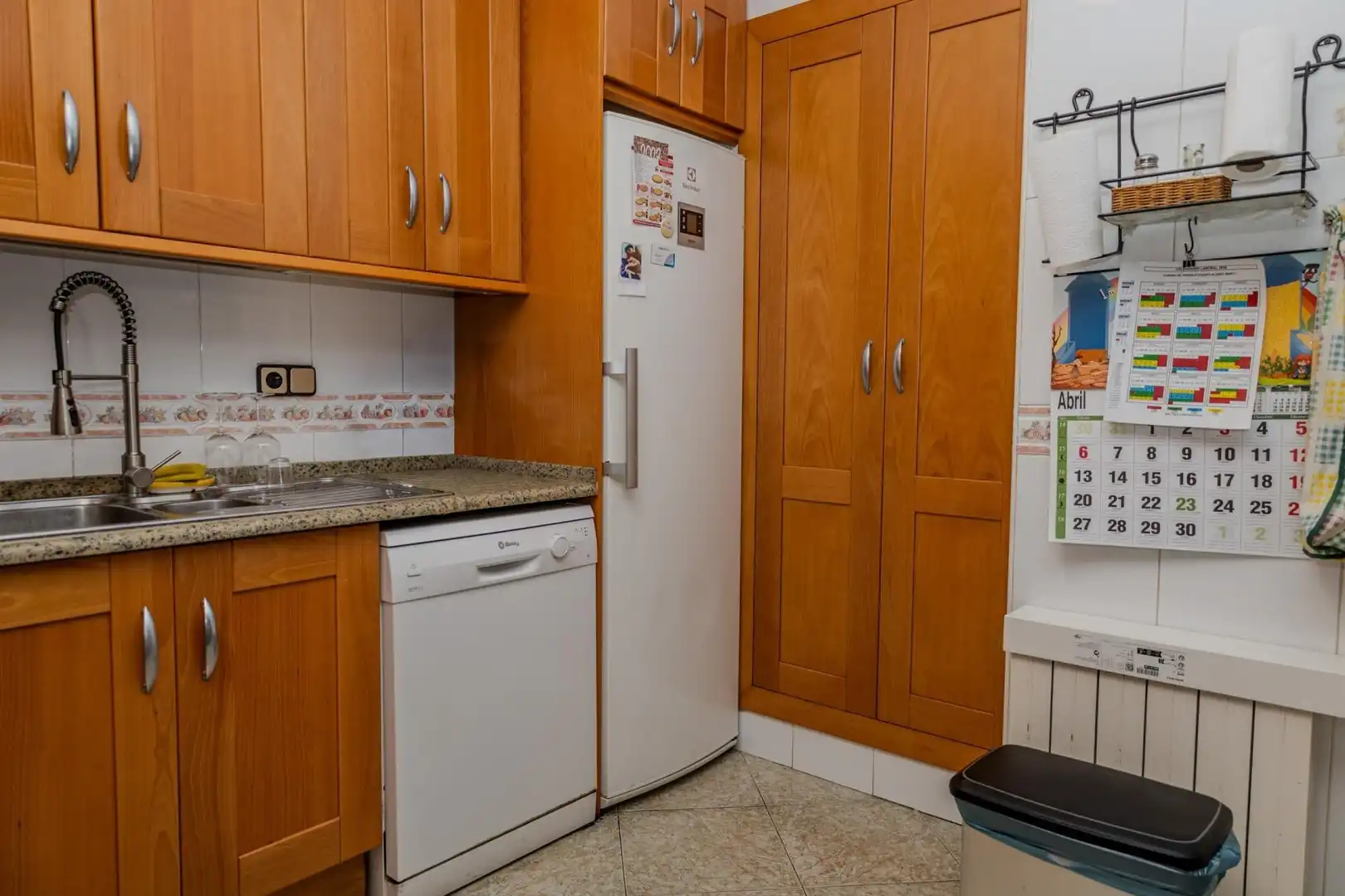 Cocina de Casa o chalet en venta en Badalona con Aire acondicionado, Calefacción y Terraza