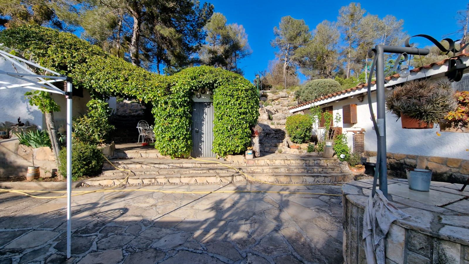 Jardí de Finca rústica en venda en Cervià de Les Garrigues amb Aire condicionat, Jardí privat i Terrassa