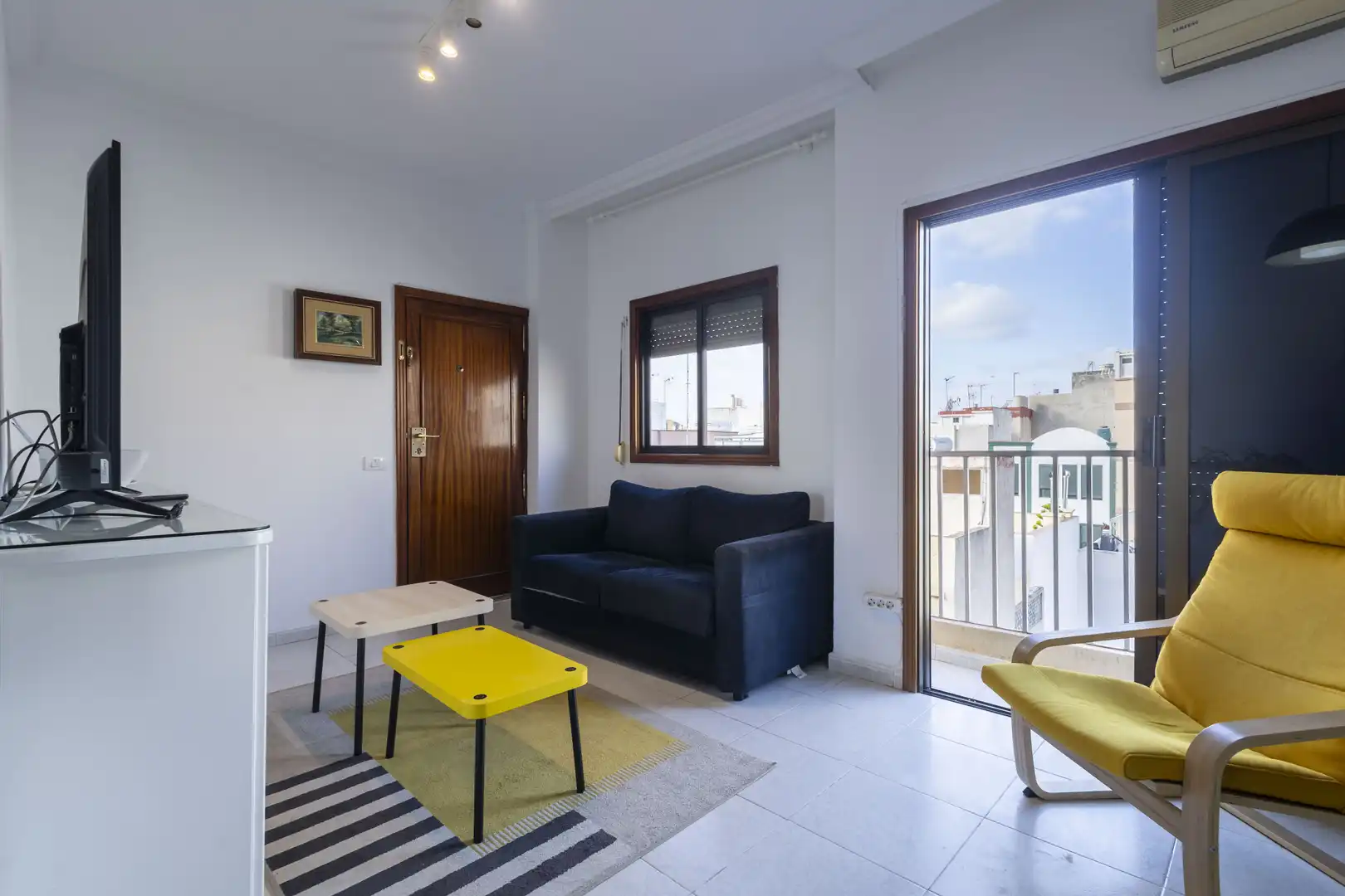Living room of Flat for rent in Santa Cruz de Tenerife  with Balcony