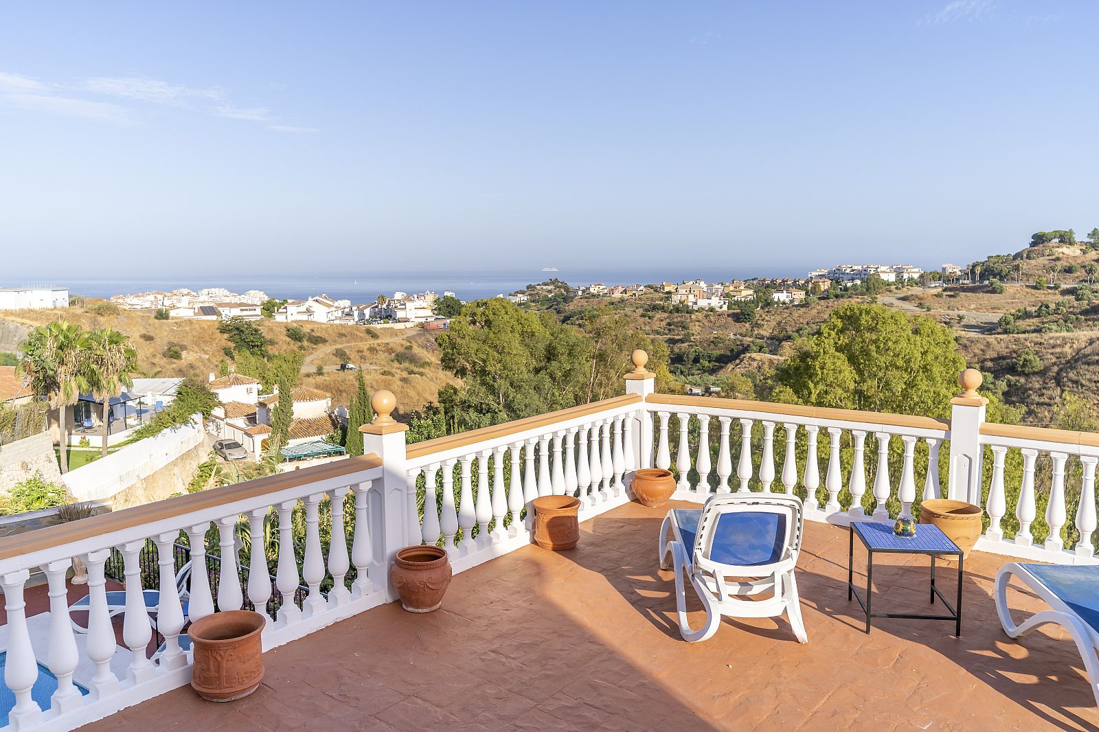 Terrassa de Casa o xalet en venda en Benalmádena amb Aire condicionat, Terrassa i Piscina