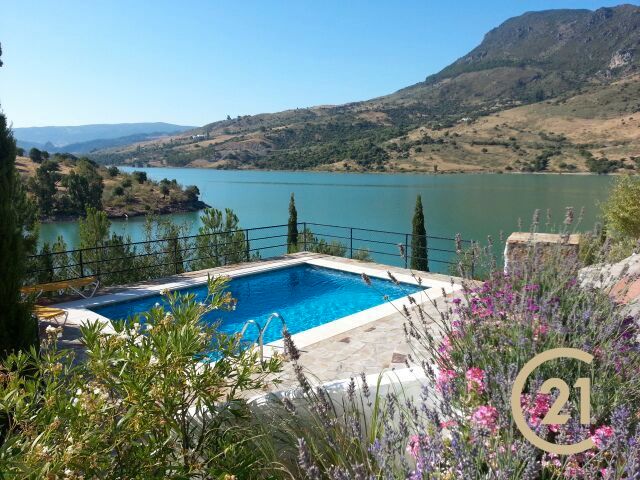 Piscina de Casa o xalet en venda en El Gastor amb Aire condicionat, Jardí privat i Terrassa