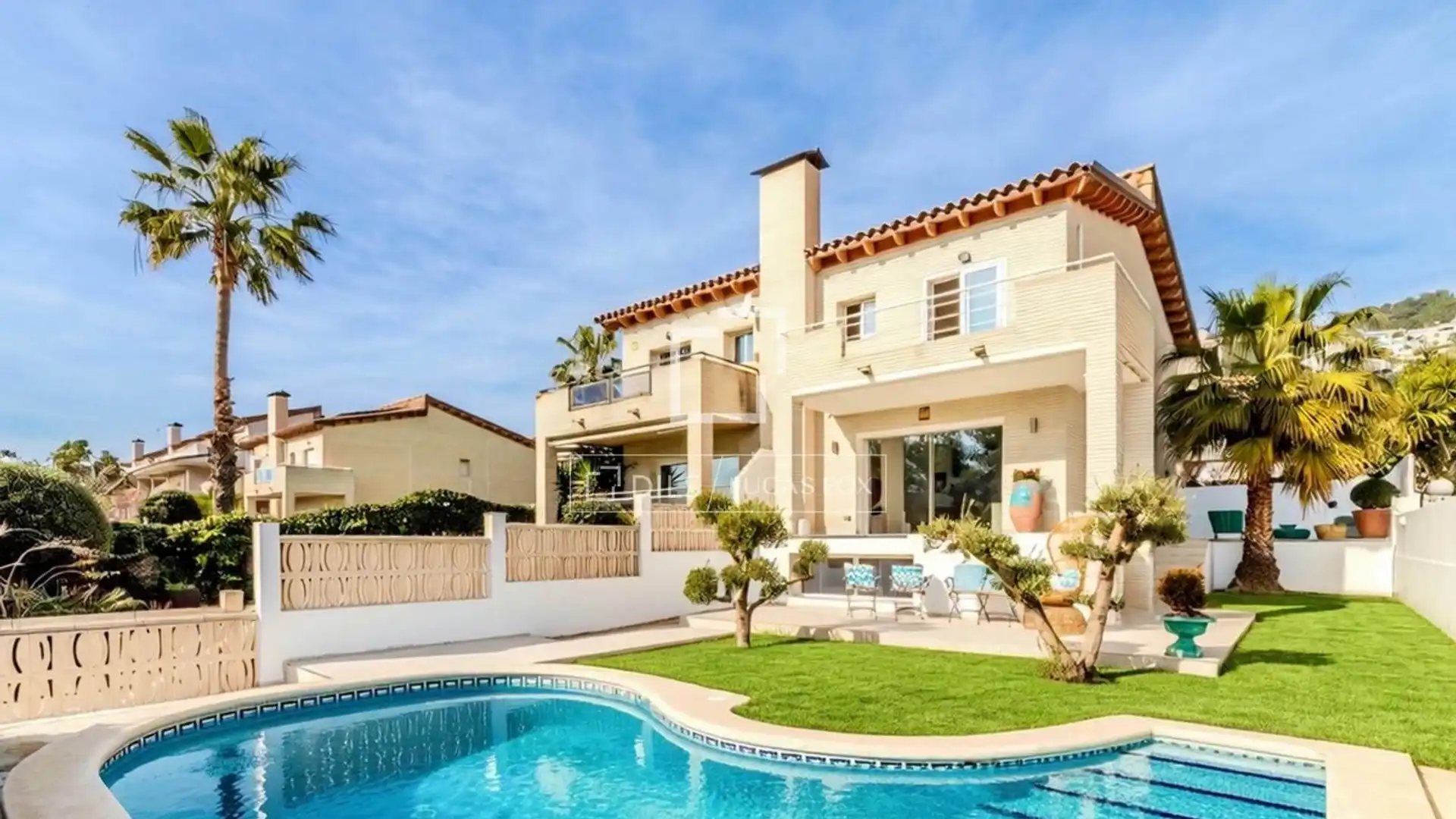 Exterior view of Houses for sale in Sitges  with Air Conditioner, Private garden and Terrace