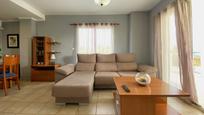 Living room of Flat for sale in Oliva  with Terrace, Furnished and Community pool