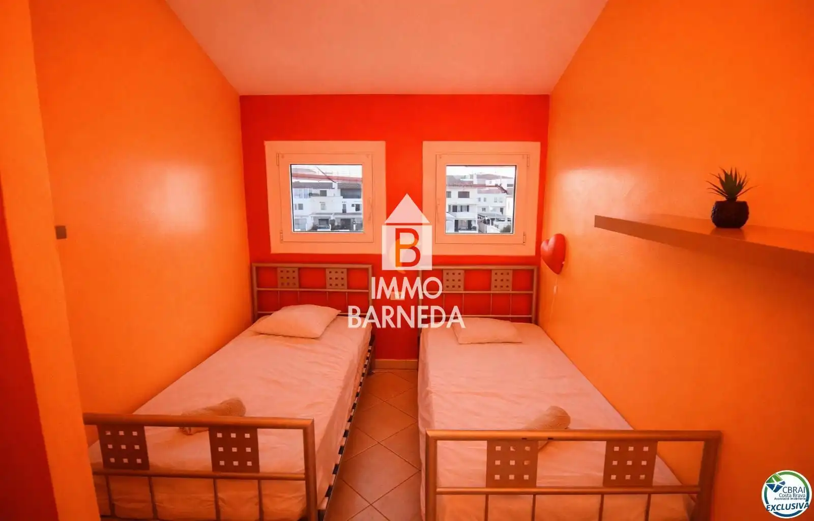 Bedroom of Houses for sale in Empuriabrava  with Air Conditioner, Heating and Terrace