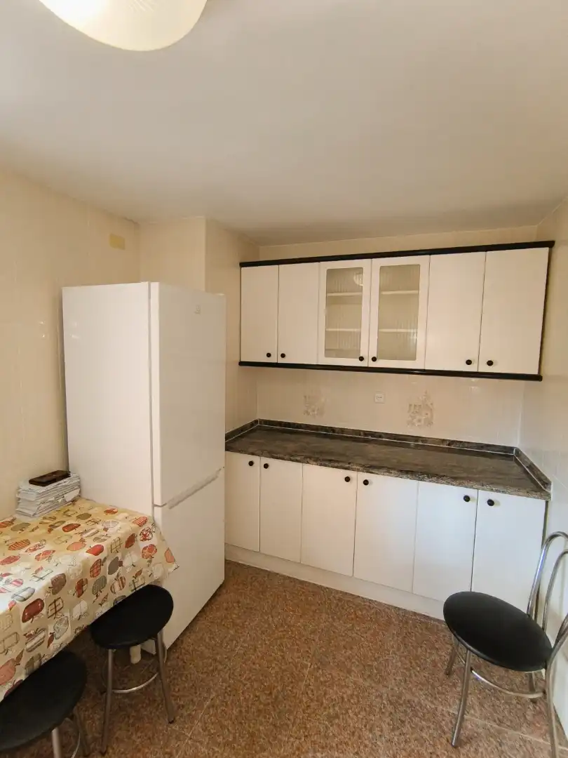 Kitchen of Flat for sale in Palencia  with Heating, Parquet flooring and Terrace