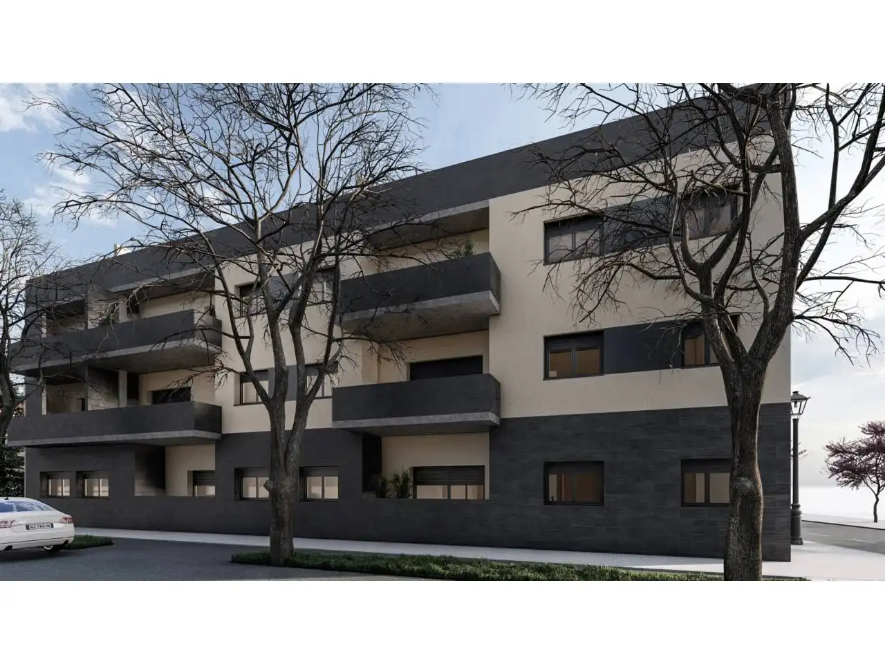 Vista exterior de Piso en venta en Sant Julià de Vilatorta con Calefacción y Terraza