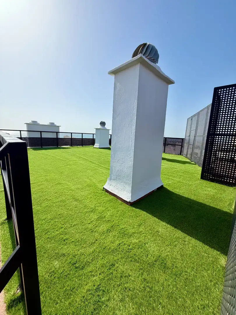 Terraza de Ático en venta en Málaga con Aire acondicionado, Calefacción y Jardín privado
