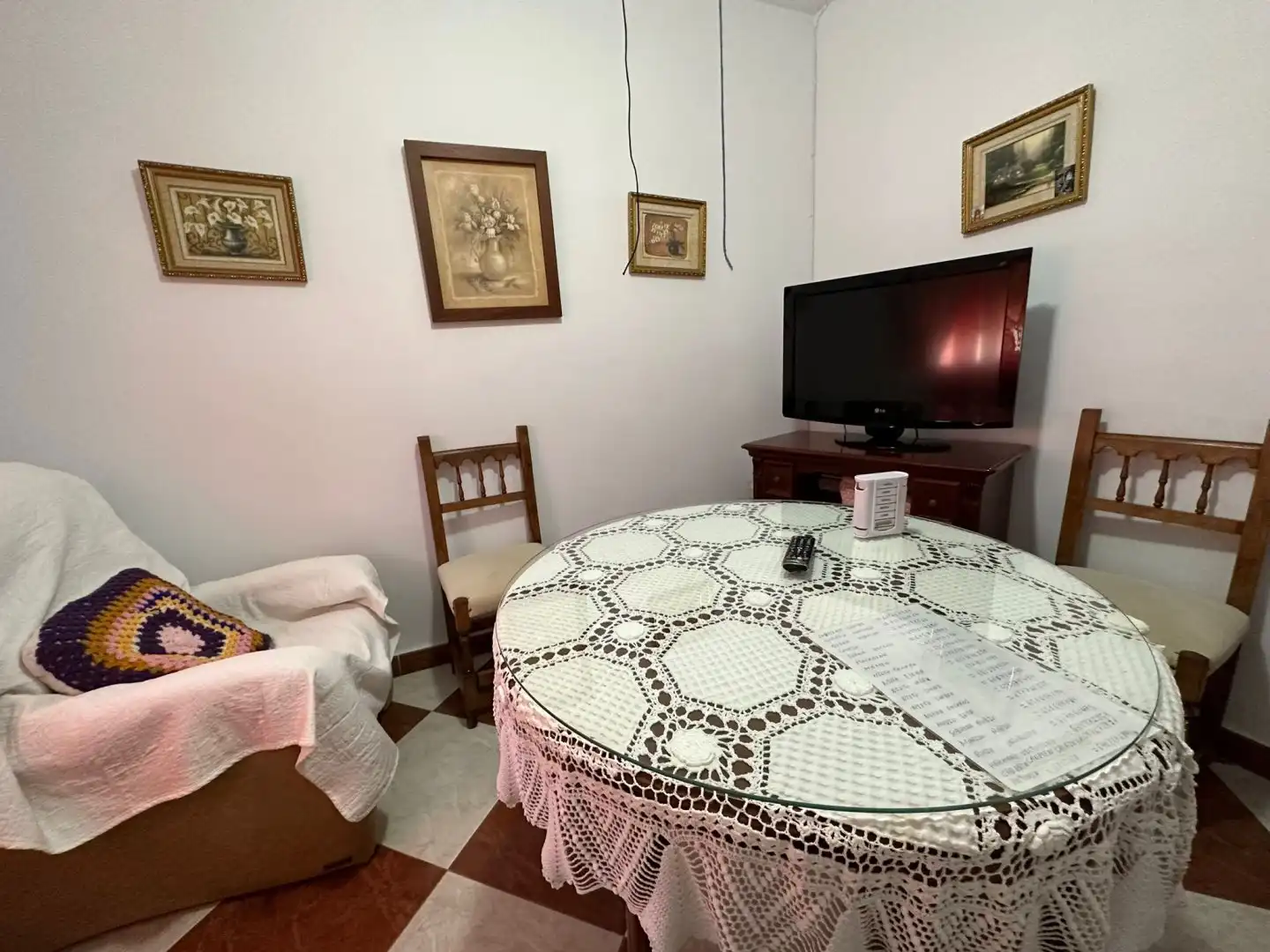 Sala d'estar de Pis en venda en Lora del Río amb Aire condicionat i Calefacció