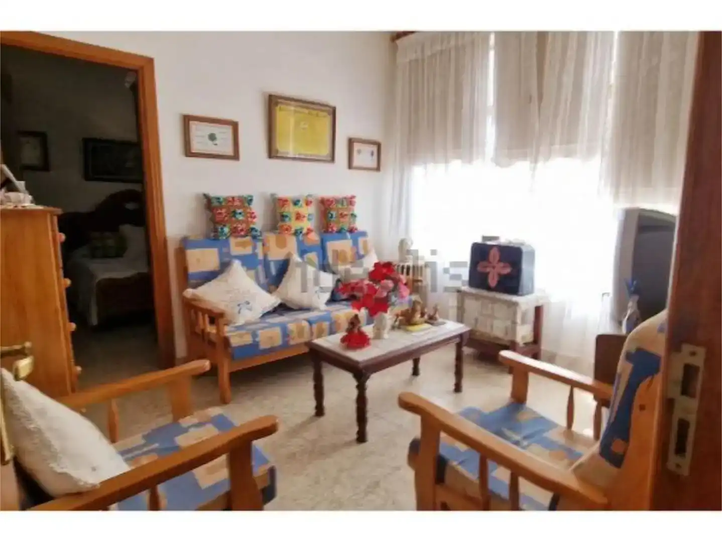 Sala d'estar de Casa adosada en venda en Teror