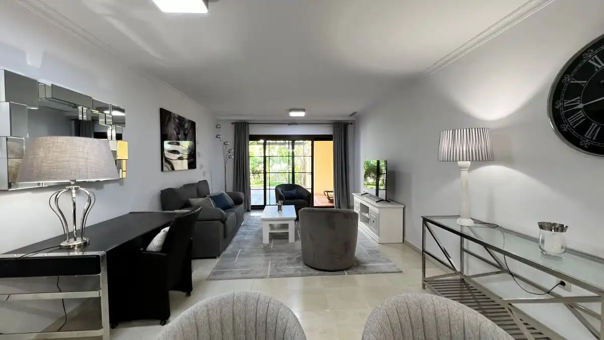 Sala de estar de Apartamento en venta en Altea con Aire acondicionado, Calefacción y Jardín privado
