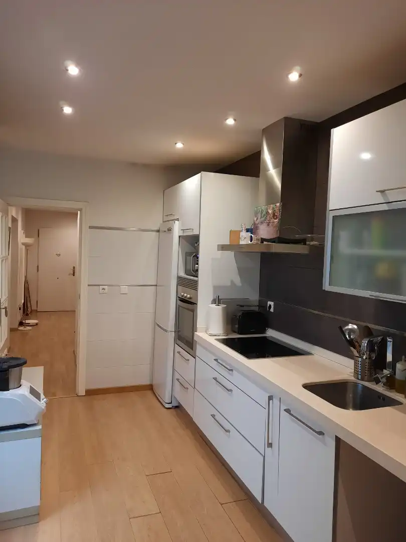 Kitchen of Detached homes for sale in Almendralejo  with Air Conditioner, Parquet flooring and Terrace