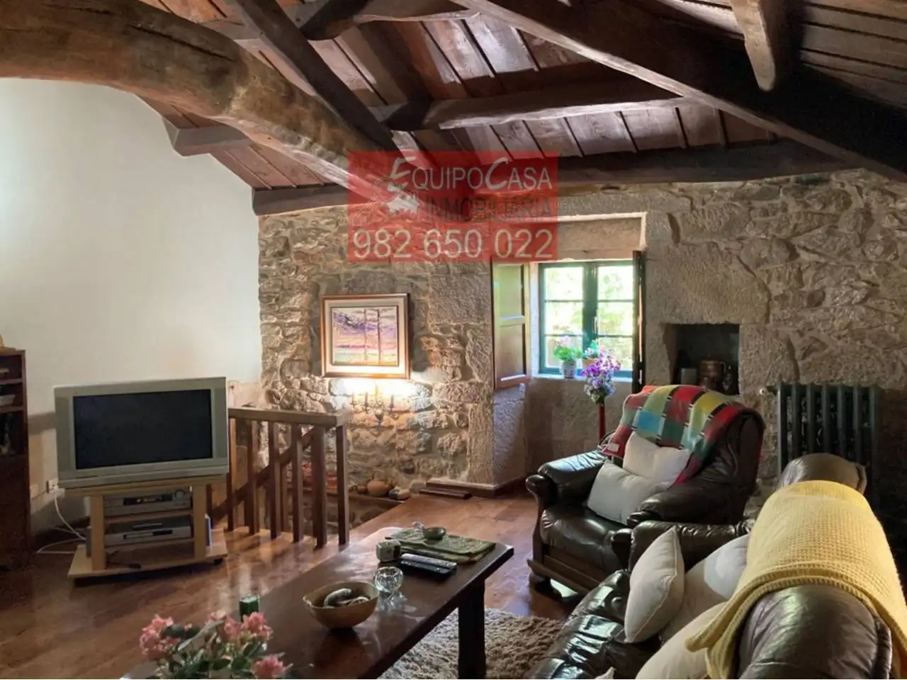 Sala de estar de Casa o chalet en venta en Lugo con Calefacción, Jardín privado y Terraza