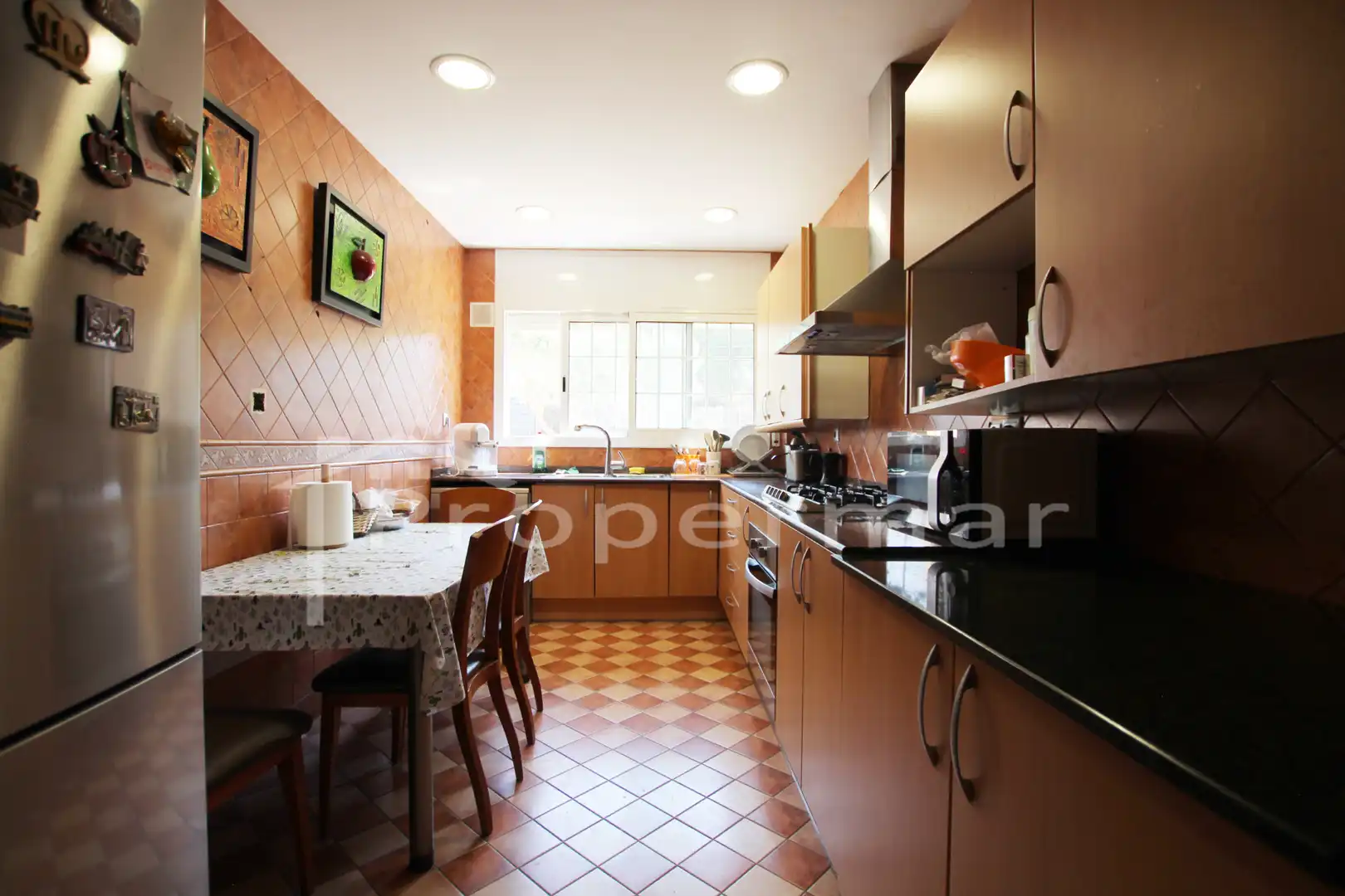 Cocina de Casa o chalet en venta en Sant Antoni de Vilamajor con Aire acondicionado, Calefacción y Jardín privado