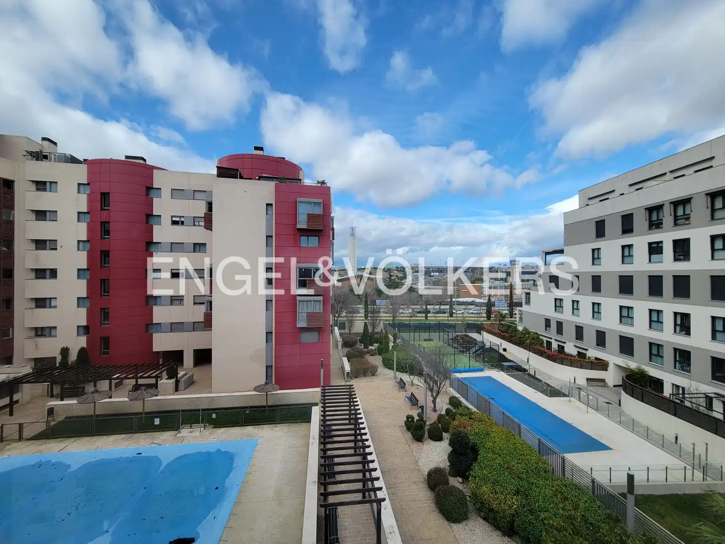 Terrace of Flat for sale in Madrid  with Heating, Storage room and Swimming Pool