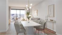 Dining room of Flat for sale in Girona Capital  with Air Conditioner, Terrace and Balcony