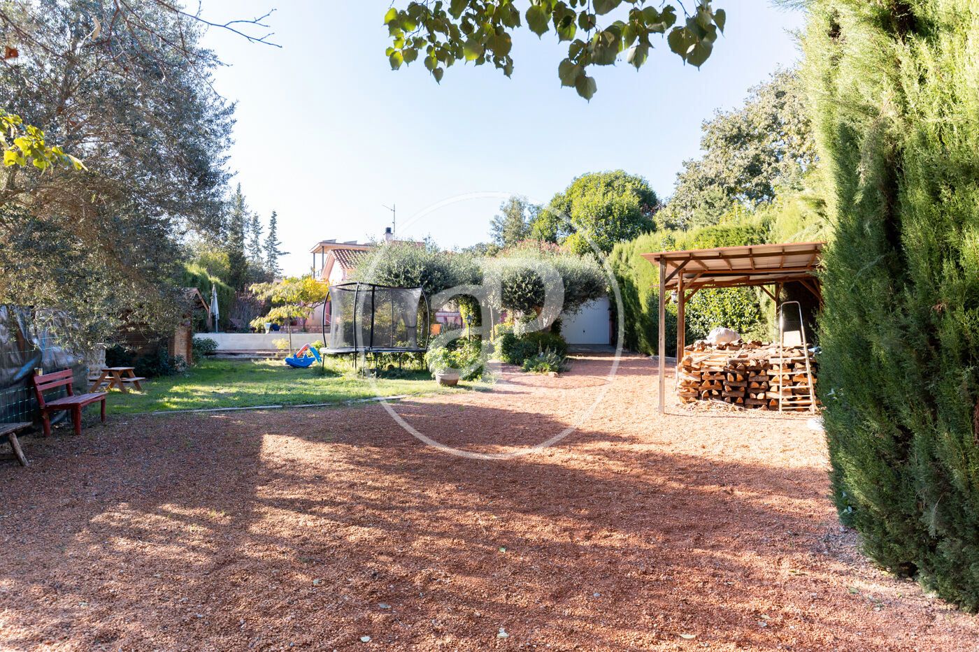 Jardí de Casa o xalet en venda en Terrassa amb Calefacció, Jardí privat i Terrassa