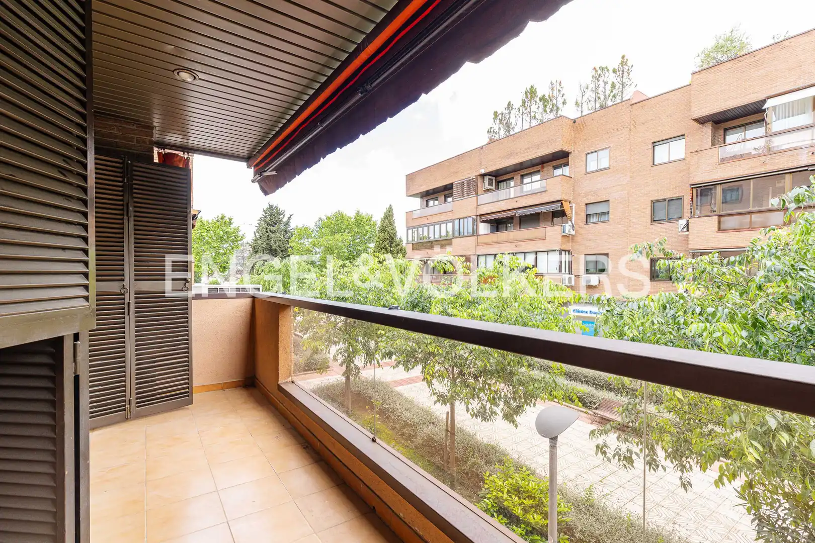 Terrasse von Wohnung zum Verkauf in Pozuelo de Alarcón mit Klimaanlage, Heizung und Parkett