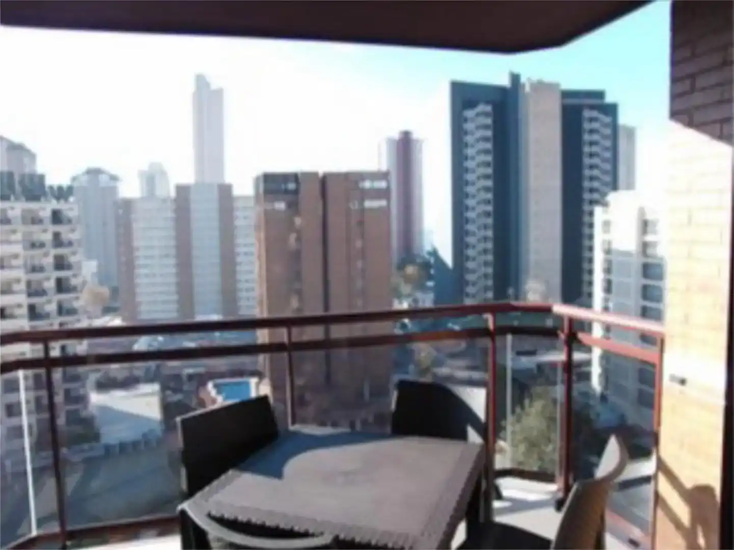 Terrasse von Wohnungen zur Miete in Benidorm mit Klimaanlage, Schwimmbad und Balkon