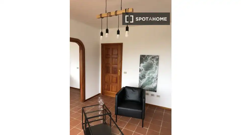 Living room of Apartments for share in Tacoronte  with Air Conditioner, Terrace and Furnished