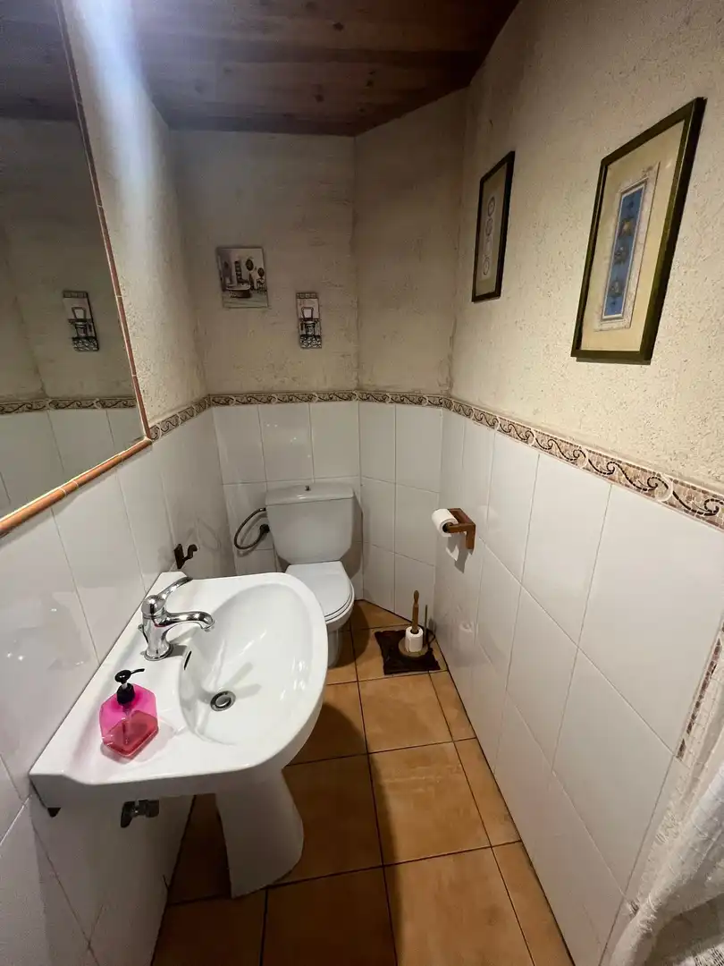 Baño de Casa o chalet en venta en Navacepedilla de Corneja con Calefacción, Jardín privado y Parquet
