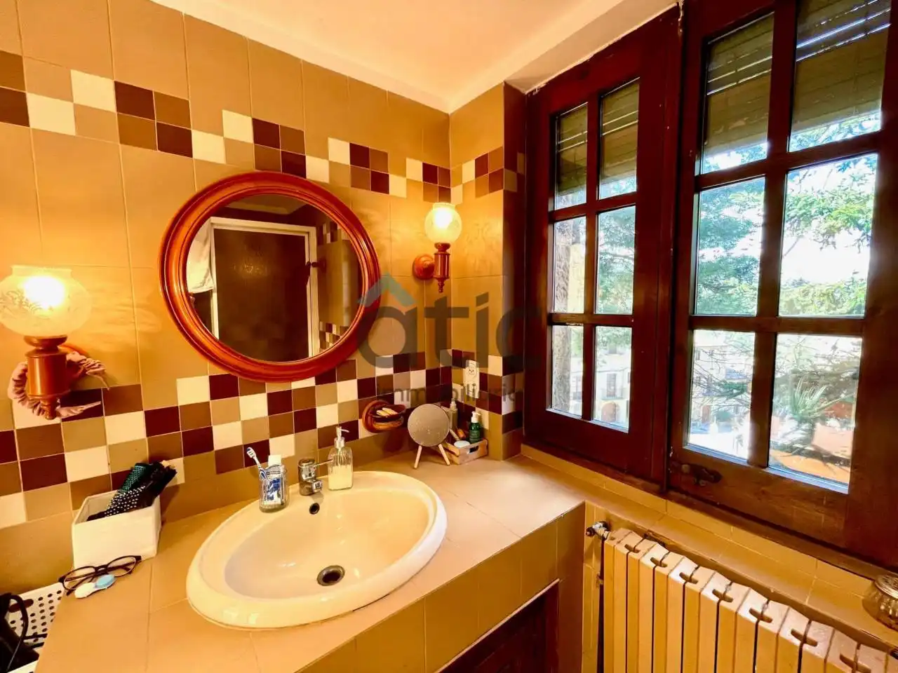 Baño de Finca rústica en venta en Castellgalí con Calefacción y Jardín privado