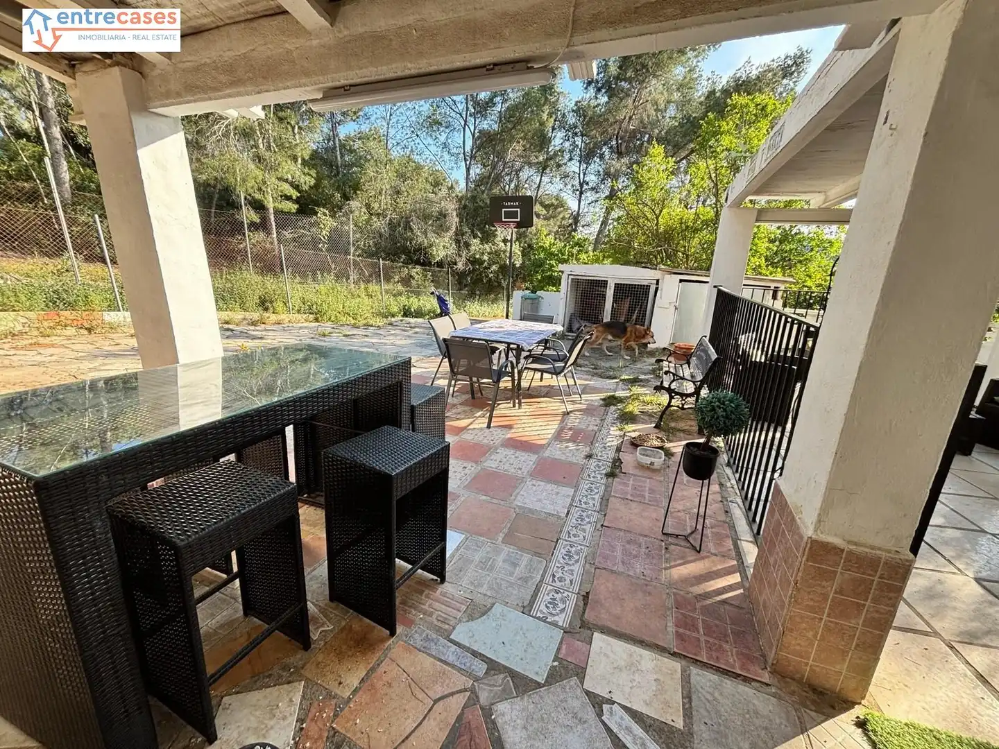 Terrassa de Finca rústica en venda en Sagunto / Sagunt amb Aire condicionat, Terrassa i Piscina
