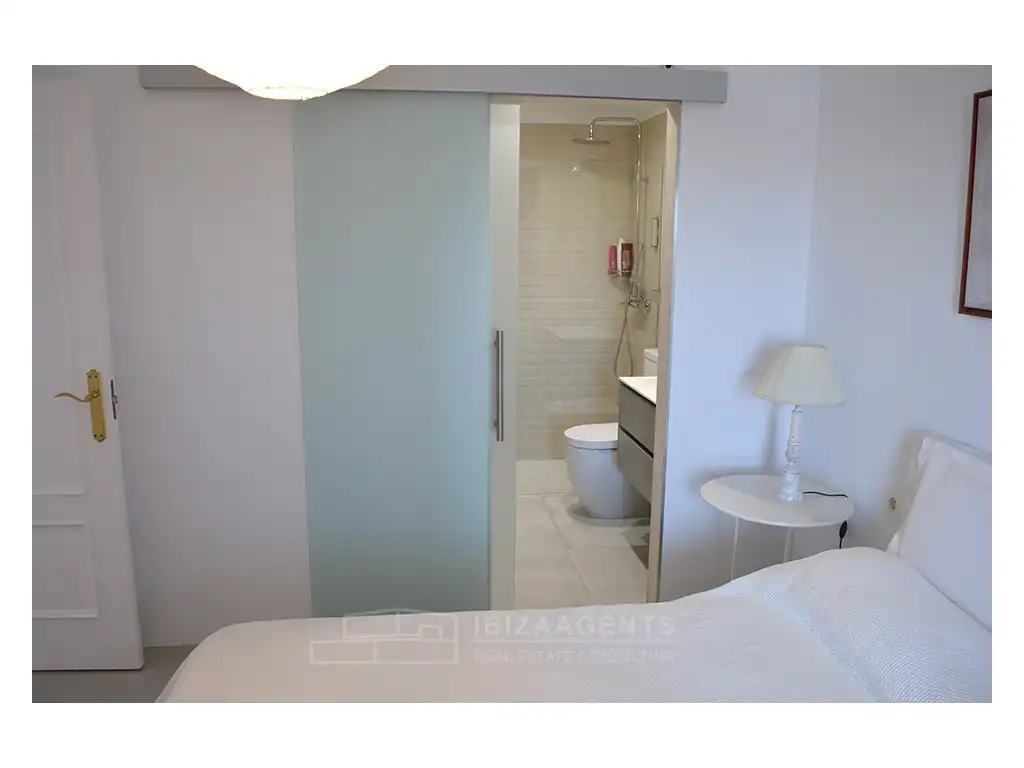 Bedroom of Apartments for rent in Eivissa  with Air Conditioner, Terrace and Washing machine
