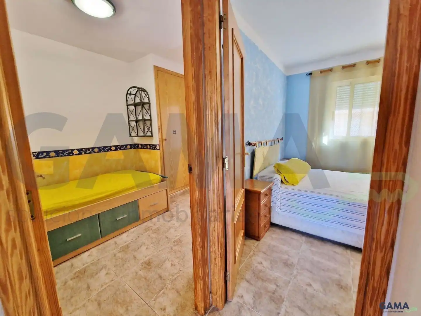 Schlafzimmer von Wohnung zur Miete in Tavernes de la Valldigna mit Terrasse, Schwimmbad und Möbliert