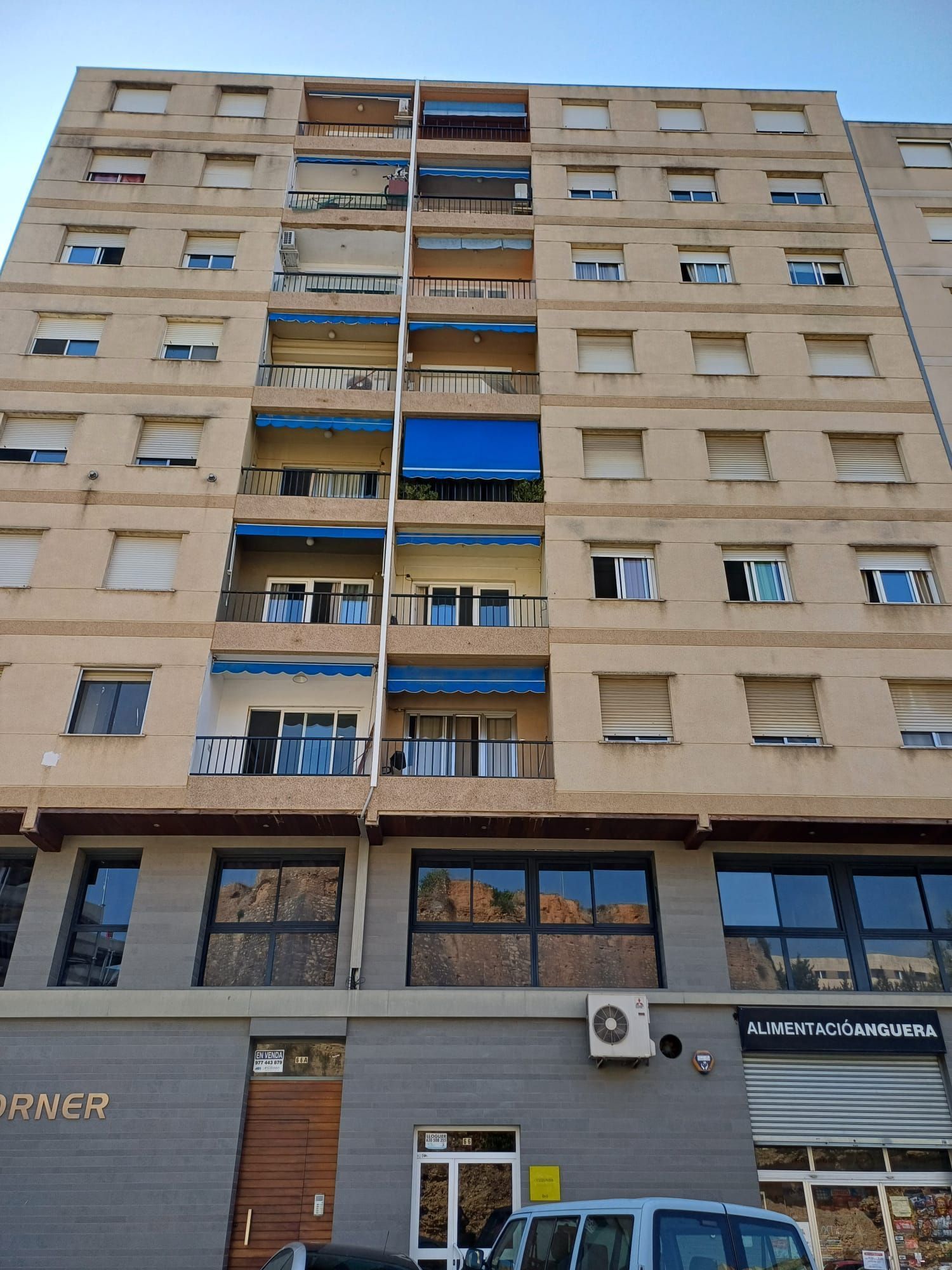 Exterior view of Flat for sale in Tortosa  with Air Conditioner