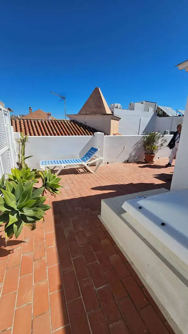 Terrassa de Apartament de lloguer en Torremolinos amb Aire condicionat, Calefacció i Terrassa